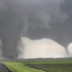 Omaha tornado weather quickly 132nd swept streets blondo northwest area through authorities trying were